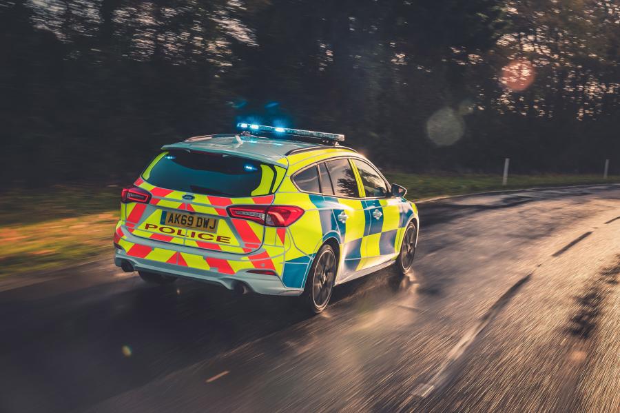  Ford Focus ST Estate Police 2019 года  (UK) (фото 4 из 8)